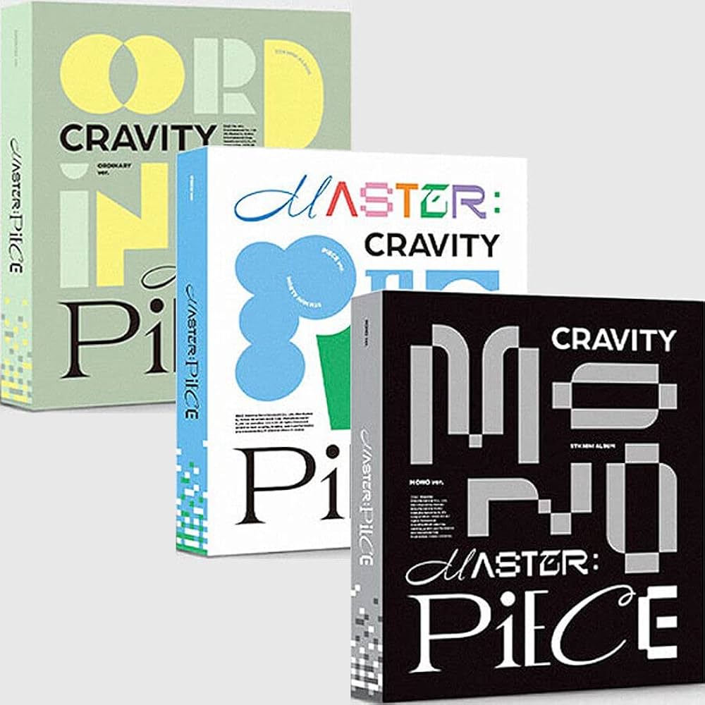cravity MASTER:PIECE サインアルバム CRAVITY 5TH MINI ALBUM MASTER:PIECE - Kpop USA